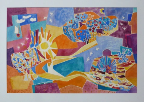 Antonius van der Pas-Fresko-Schule Beckbuschstrasse-Entwurf-05-053-1967