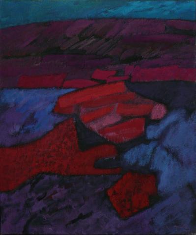 Antonius van der Pas-Malerei-70er-08-197-Aus Grand Canyon 1979