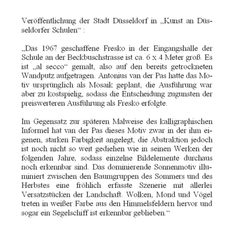 Text Schule Beckbusch